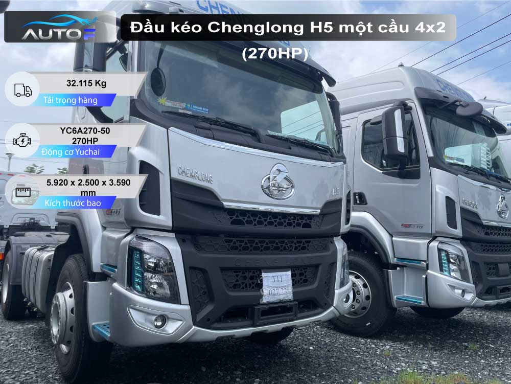 Chenglong H5: Bảng giá xe tải, đầu kéo cabin H5 (04/2024)
